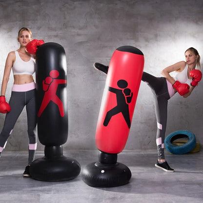 Inflatable Punching Bag Trainer