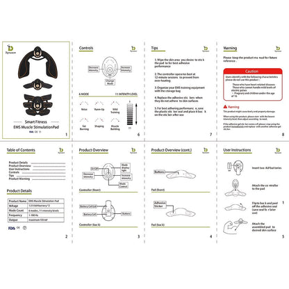 EMS Abdominal Muscle Stimulator