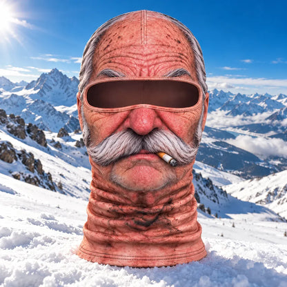 Funny Face Masks for Motorcycle & Ski _ Realistic Balaclavas