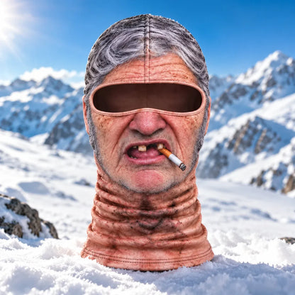 Funny Face Masks for Motorcycle & Ski _ Realistic Balaclavas